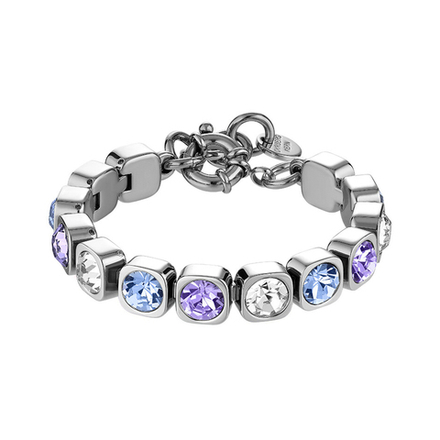 Браслет Dyrberg Kern CONIAN SS LIGHT BLUE/VIOLET 420114 BL/V/S