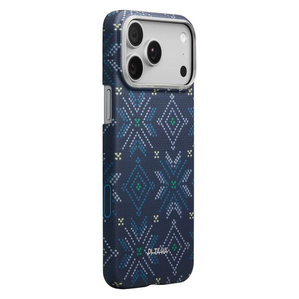 Чехол Pitaka Edge Case для iPhone 17 Pro, Синий | Navy