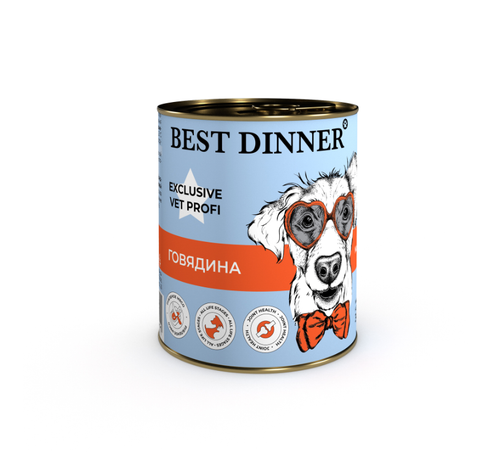 Best Dinner Консервы для собак Mobility говядина, 340гр