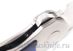 Нож TRILOBIT Blue CF FLIPPER Лопатин Игорьфотография - 7