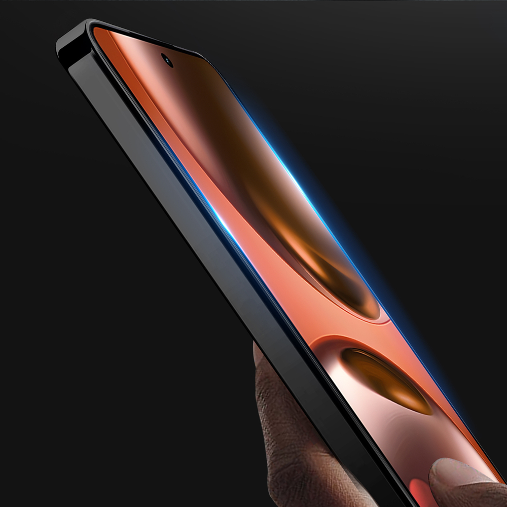 Защитное стекло на экран для Realme GT 7 и 7T, от Dux Ducis серия 9D Full Screen Glass