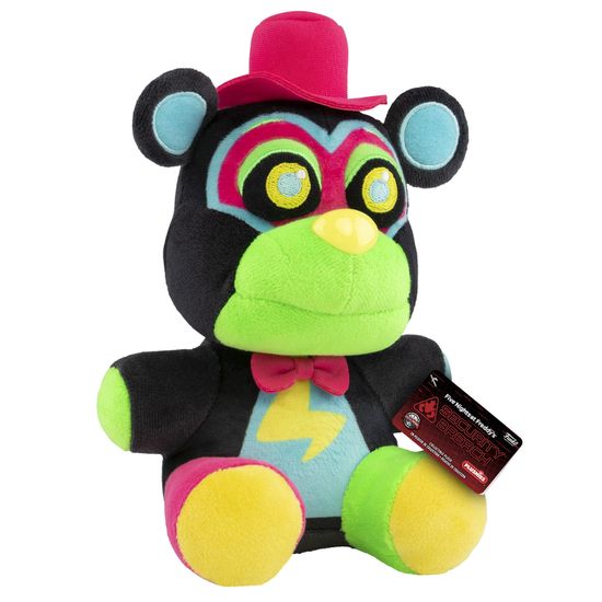 Фигурка плюшевая Funko Plush FNAF Security Glamrock Freddy 7" 59561 / Фигурка плюшевая Фанко ПОП! по мотивам игры "Пять ночей с Фредди", Фредди