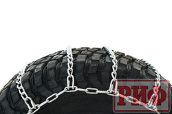 Цепи противоскольжения РИФ 4х4 "лесенка" 25 мм, 325/60R20, 35x12.5R17 (к-т 2 шт.)