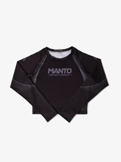 Женский Рашгард MANTO DEFEND чёрный