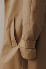 Тренч двубортный