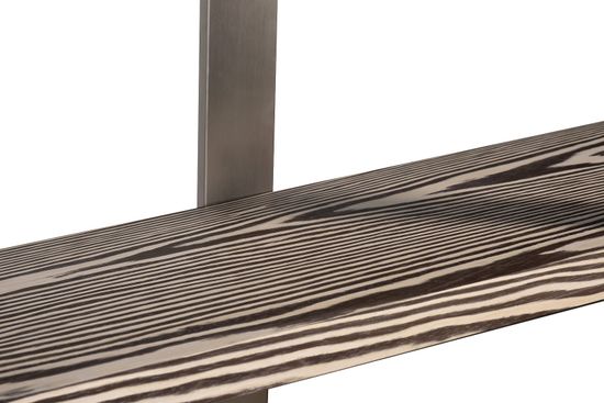 58DB-16000 Стеллаж Zebrano 120*33,5*185,5см