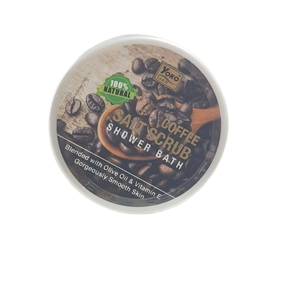 Солевой скраб с кофе YOKO Gold Coffee Salt Scrub Shower Bath, 240 гр.