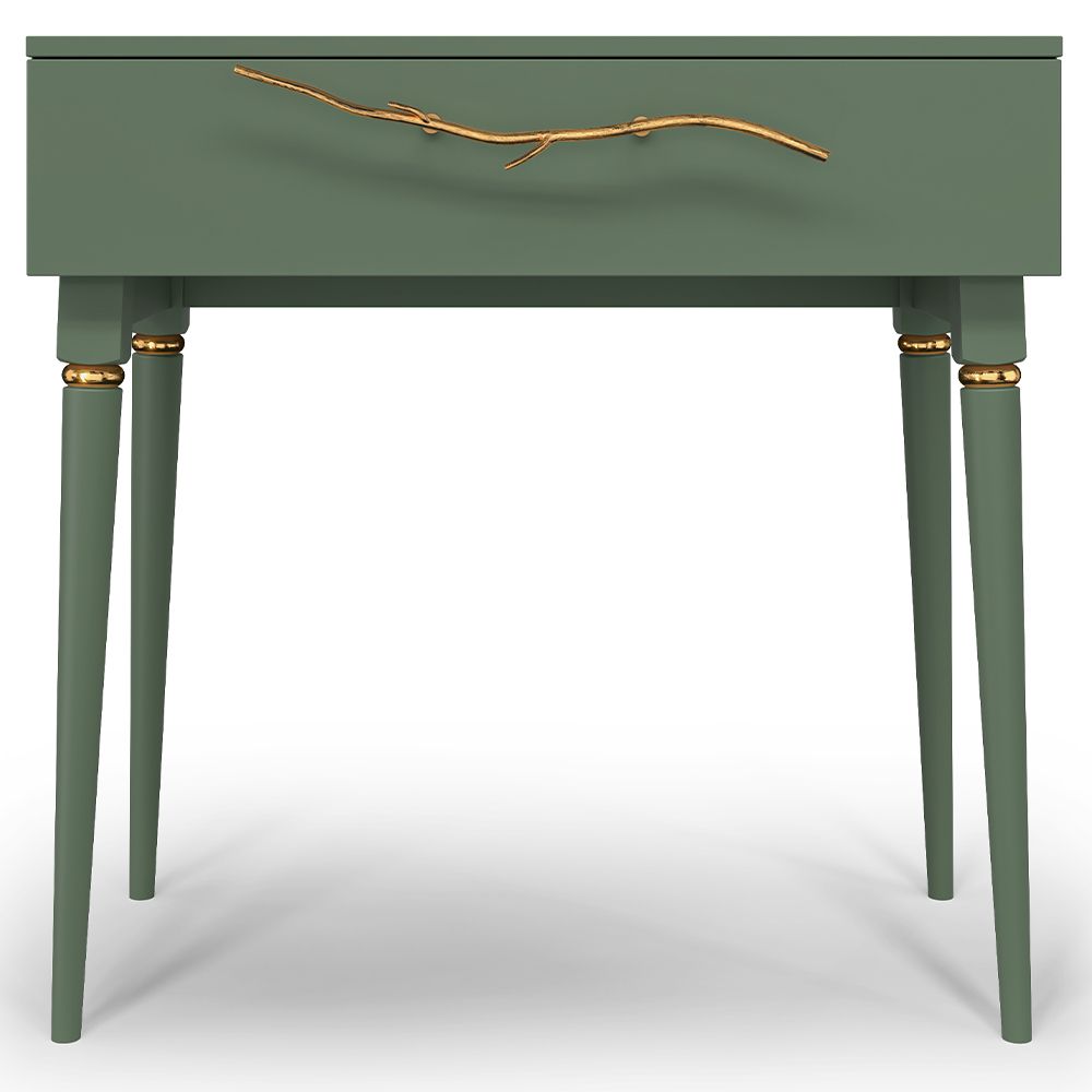 Консоль Арт Колор matte Классик Голд Зеленый нефрит матовый