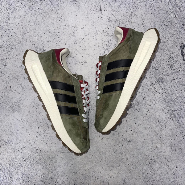 Кроссовки Adidas Retropy white/green/red