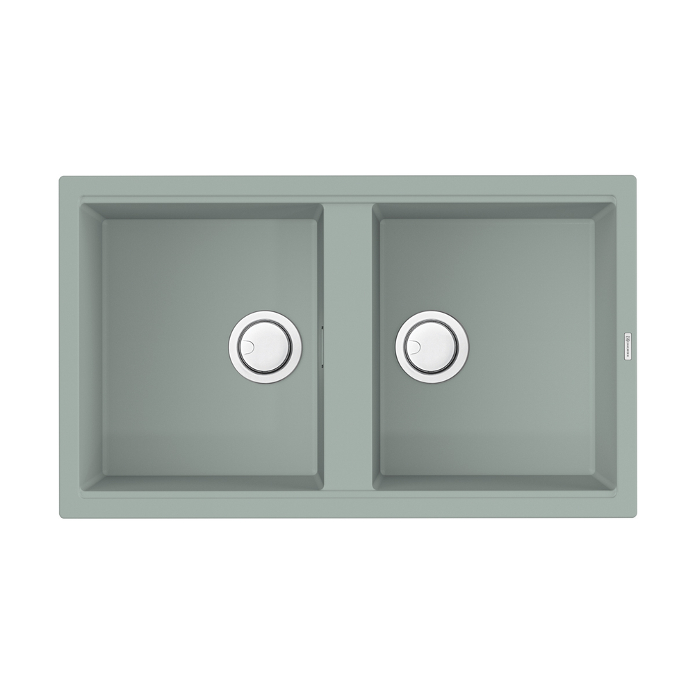 Мойка Kitagawa 86-2-WG Artceramic/wind green