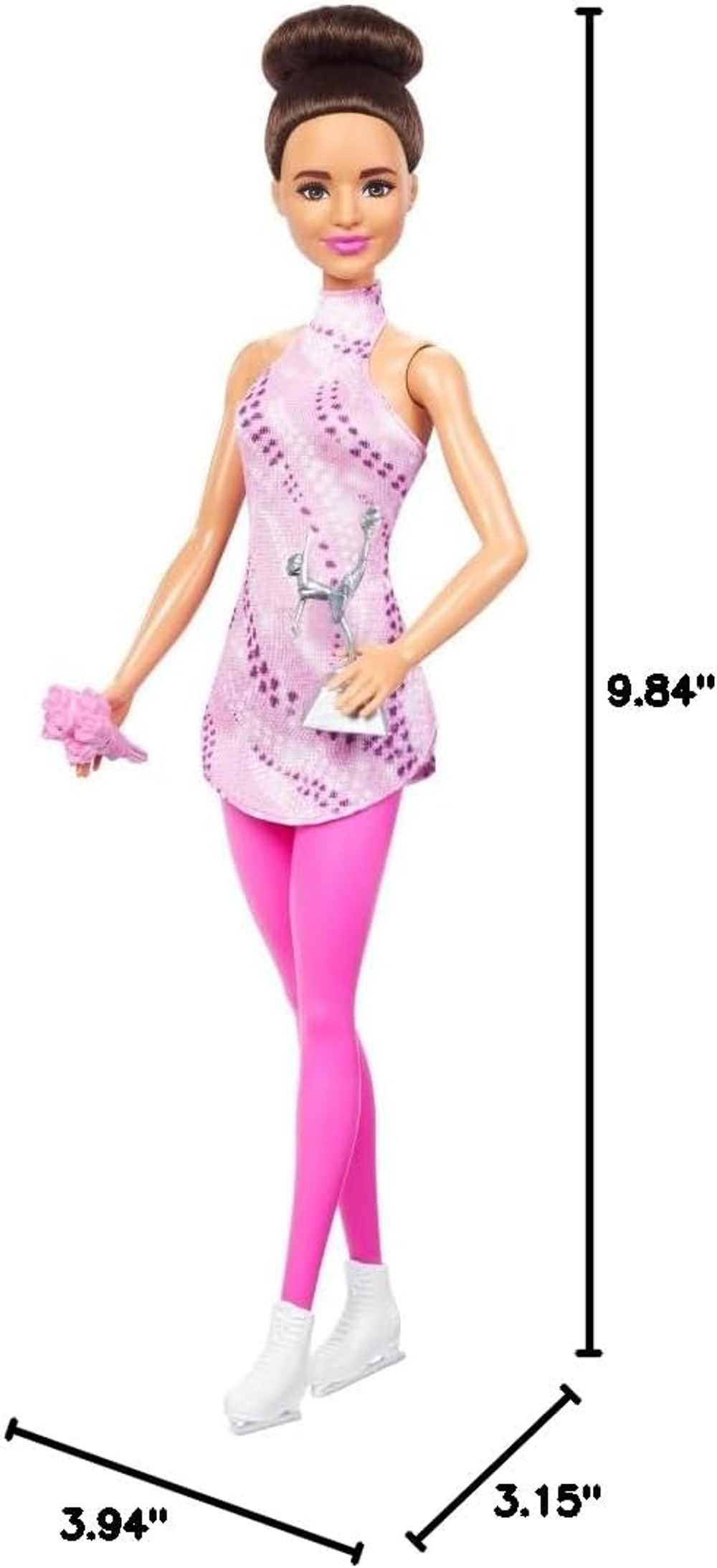 Кукла Barbie Фигуристка HRG37