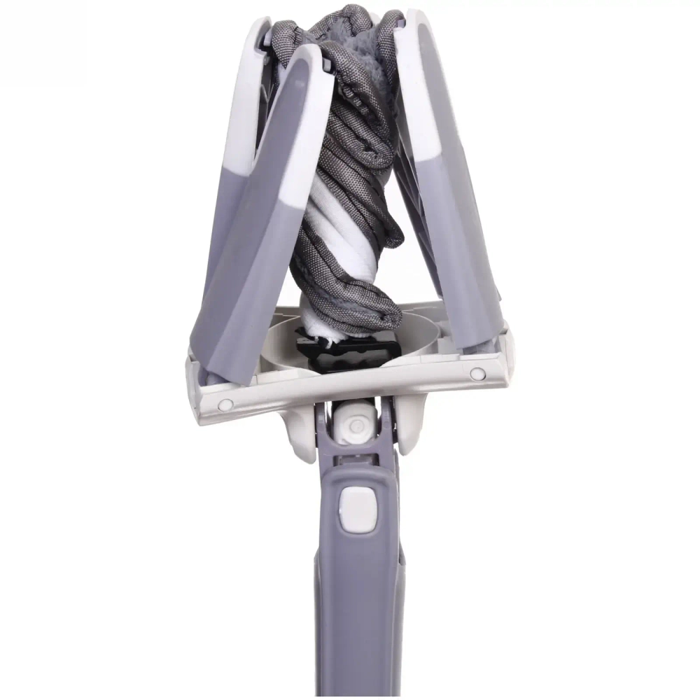 Швабра Селфи с отжимом с двумя насадками из микрофибры