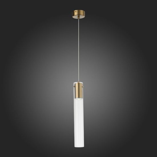 SL1229.303.01 Подвес ST-Luce Латунь/Прозрачный GU10 1*5W TERNI