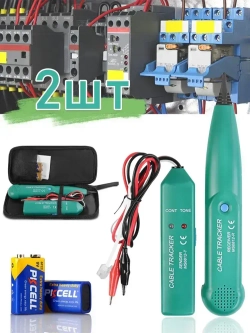 2 шт,Кабельный тестер электрический трасоискатель MS6812/трассоискатель скрытой проводки