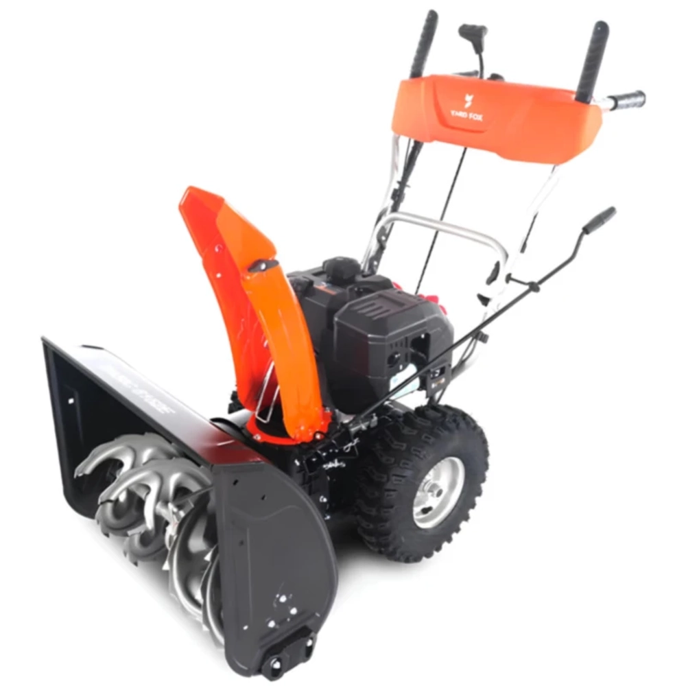 YARD FOX BASIC 6152E снегоуборщик бензиновый 5.5 л.с. ковш 61 см, выброс 12 м, 6 вперед/2 назад SB016151E24