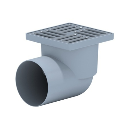 Трап d110,150х150 пластм. гориз. ТатПолимер