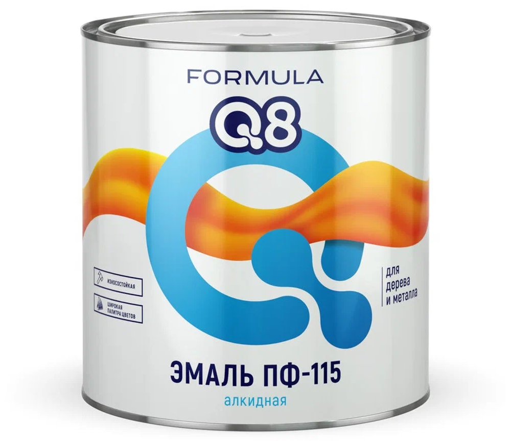 Эмаль ПФ-115 Formula Q8 голубой (2,7кг.)