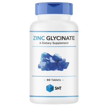 SNT Zinc Glycinate 50 mg 60 / 90 tablets , Цинк Глицинат