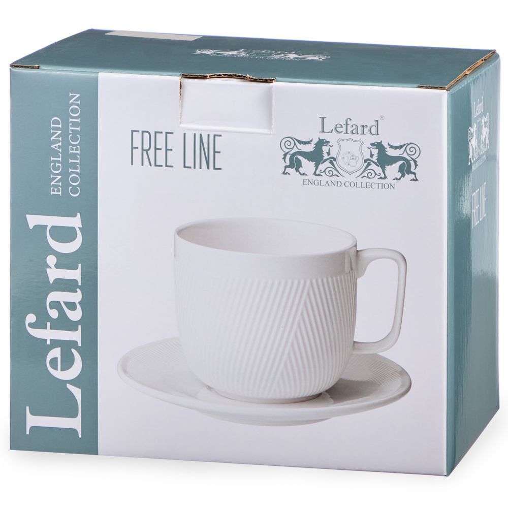ЧАЙНЫЙ НАБОР LEFARD "FREE LINE" НА 4 ПЕР. 8 ПР. 300 МЛ (КОР.=6НАБ.)
