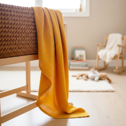 Пеленка муслин "Горчичный"