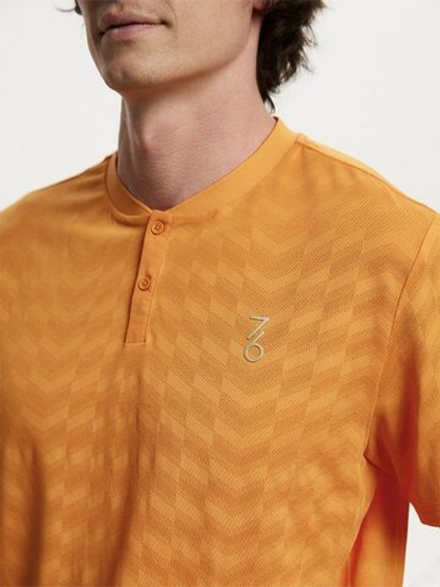 ОДЕЖДА ДЛЯ ТЕННИСА Мужская, Поло SEVENSIX Ankl Polo 2.0 Bright Orange .