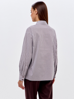 Рубашка с декоративным, откидным воротником