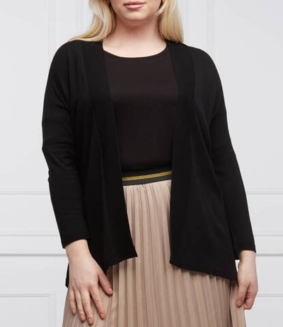 кардиган menta plus size Persona by Marina Rinaldi - черный(1341132)