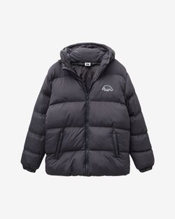 Пуховик Downjacket Hooded серый