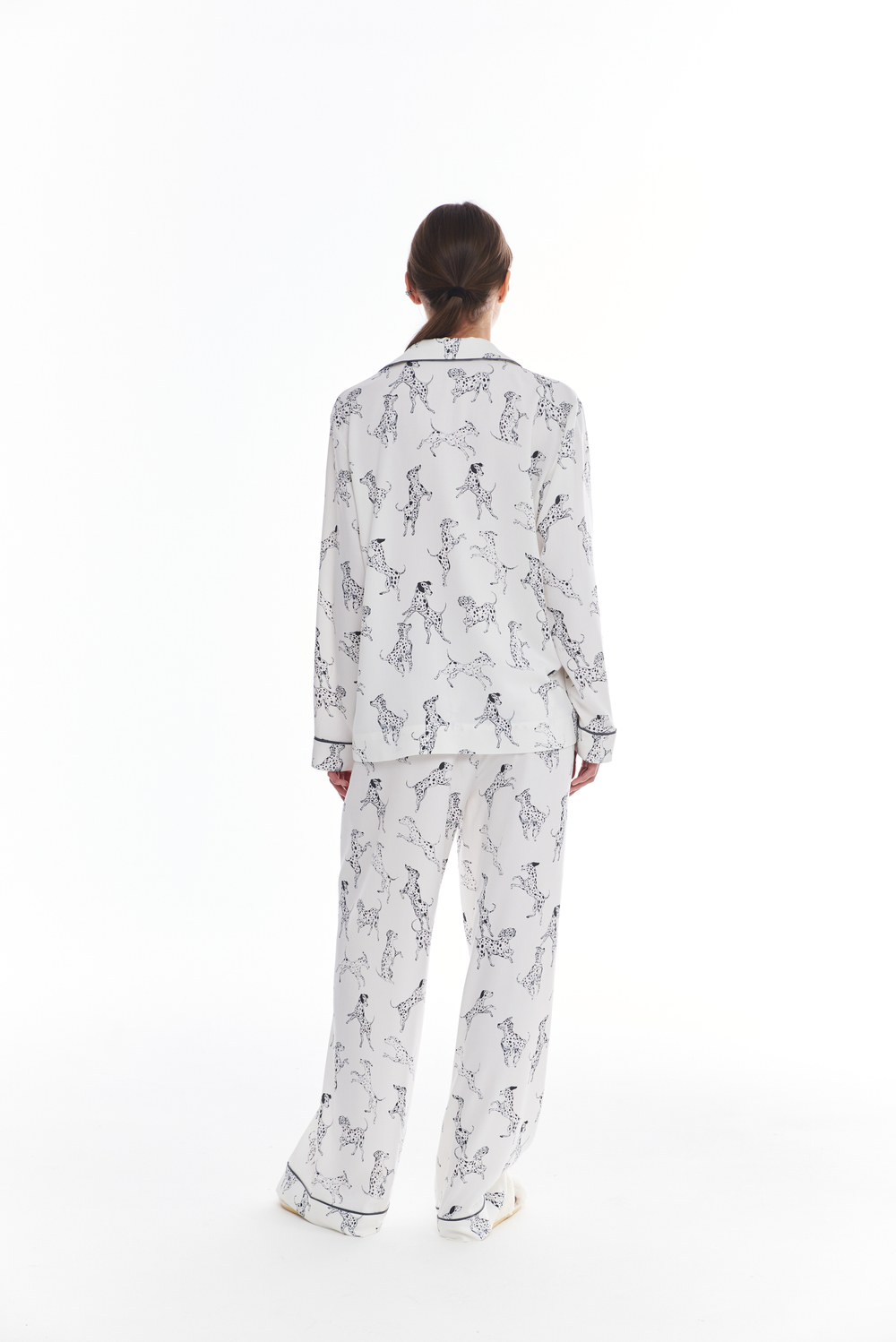 Пижама из вискозы - M размер (тройка)