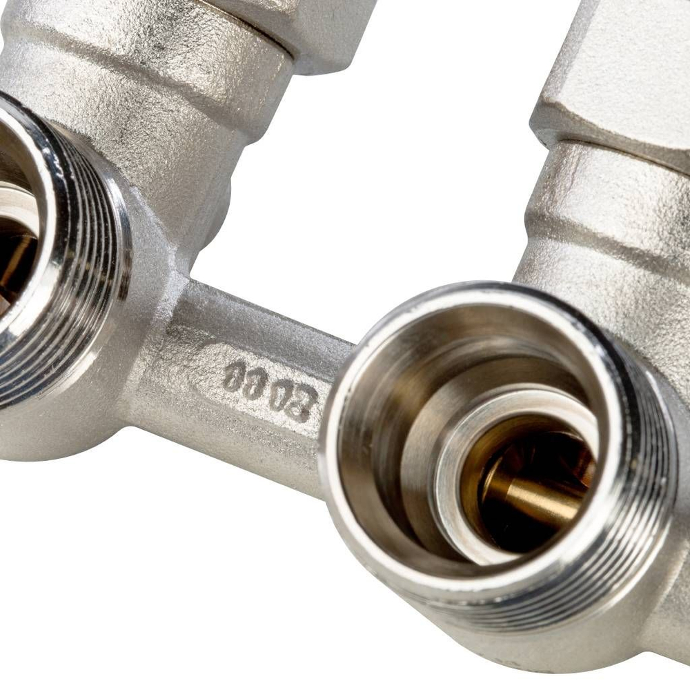 Узел нижнего подключения радиатора угловой 3/4 STOUT SVH-0003-000020