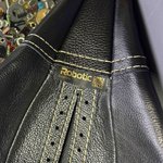 Кожаный чёрный чехол для груши силомера Junior