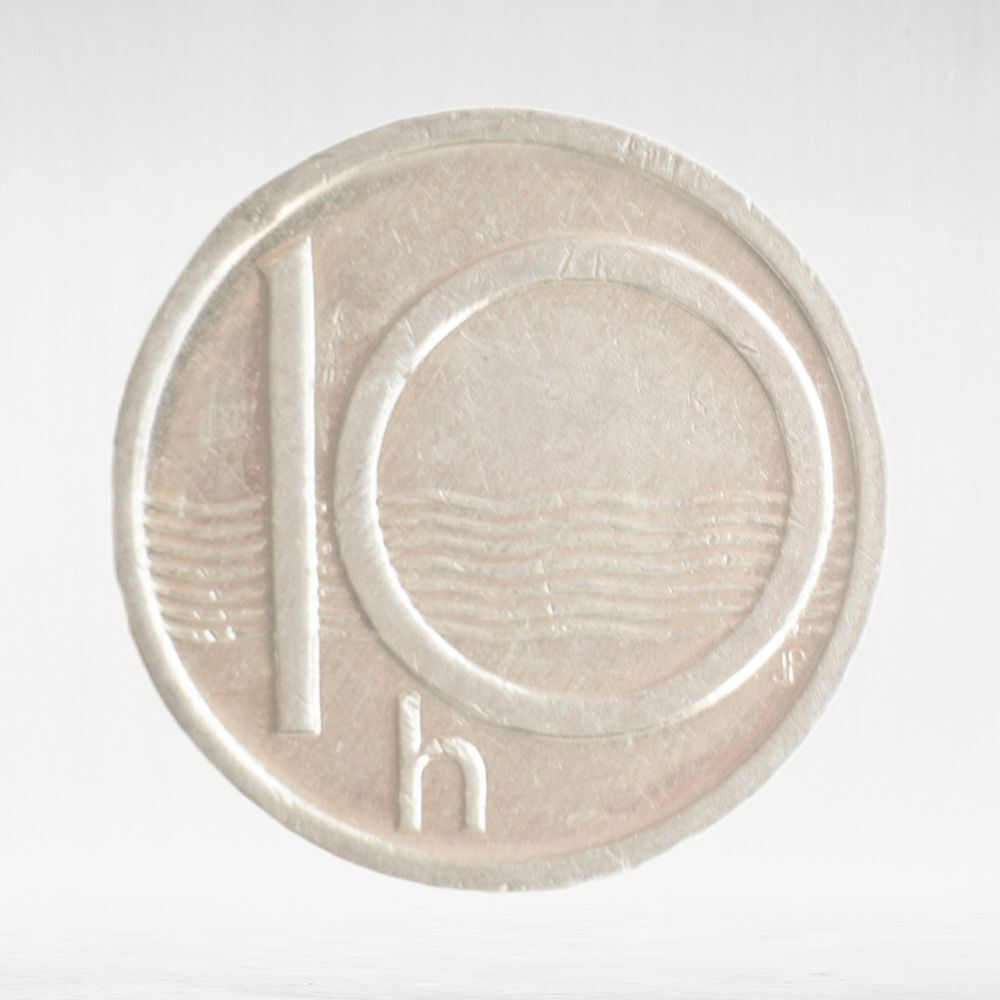 Czech Republic, 10 Haléřů, 1993, VF