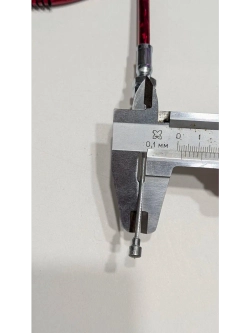 +t Трос сцепления 1000мм (с пружиной) красный