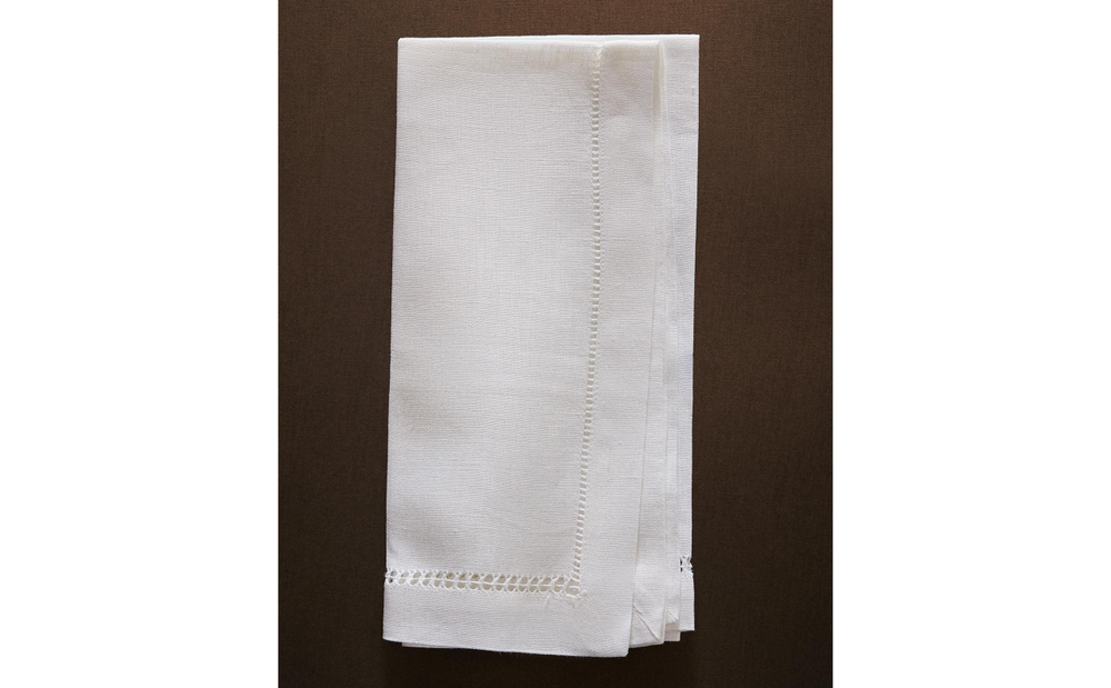 Zara Home столовая салфетка из льна, вышивка, 45 45 см (комплект 2 шт.)