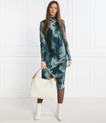 Кожаная сумка-шопер GIANNI CHIARINI - кремовый (BS 10641 GRN-PL)