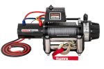 Лебёдка автомобильная электрическая 12V Runva 9500 lbs 4350 кг MAX влагозащищенная, стальной трос (228:1)