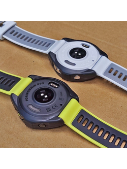 Защитный бампер чехол для часов Garmin Forerunner 965 материал TPU (Черный)