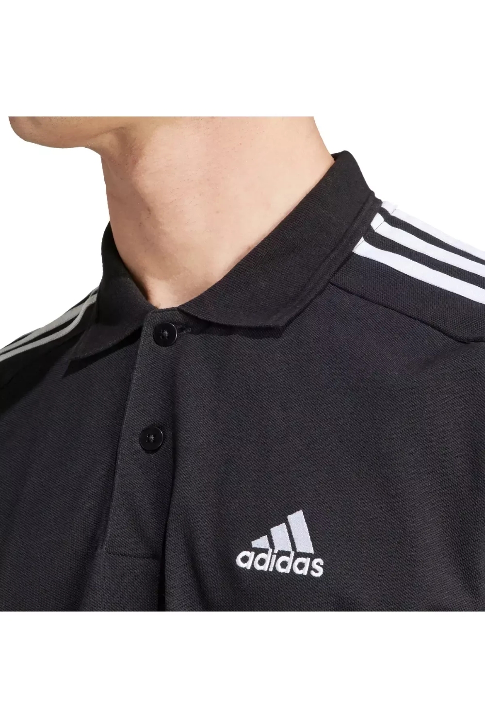 Футболка adidas Essentials Pique 3-Stripes Polo