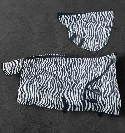 Попона антимоскитная с капором ZEBRA