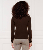 Шерстяной гольф Tommy Hilfiger - коричневый(WW0WW43098)