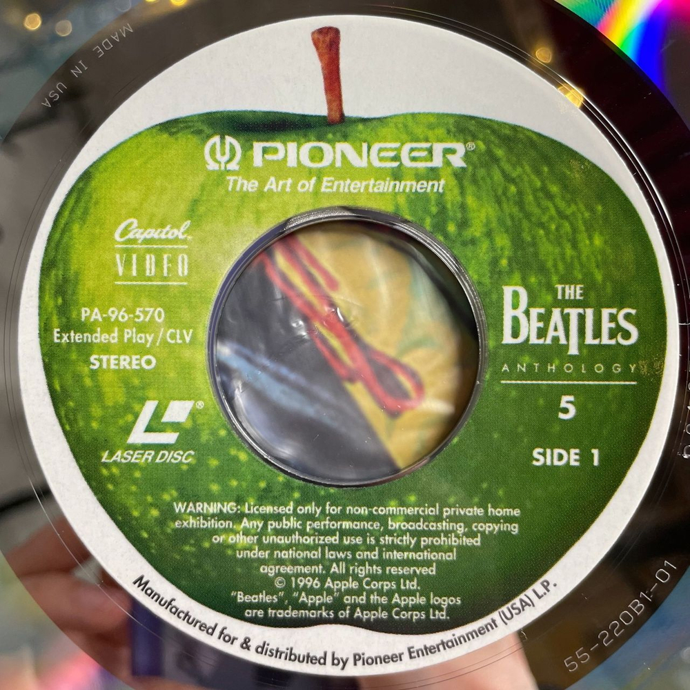 Лазер Диск LaserDisc (LD) The Beatles Anthology Box Set (USA 1996)