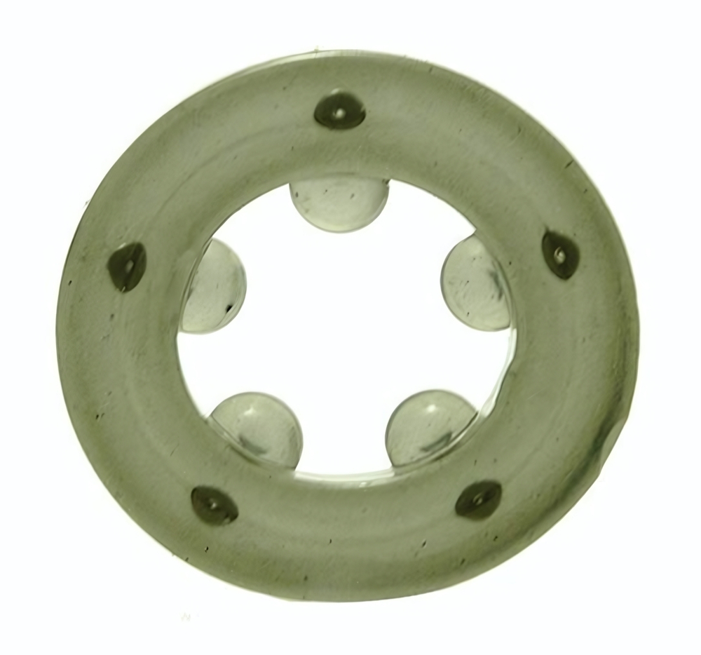 Эрекционное кольцо с магнитиками (Цвет: дымчатый)