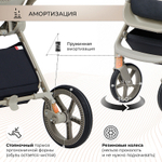 Детская коляска Sweet Baby Elegante 2 в 1 LT Beige