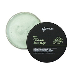 Гель-крем для мытья волос МУСС БЕЛЫЙ ВИНОГРАД натуральный шампунь с соком Винограда, TM ChocoLatte