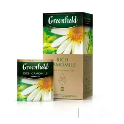 Чай в пакетиках травяной Greenfield Rich Camomile, 25 шт