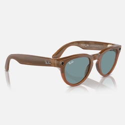 Ray-Ban Meta Headliner ( Цвет оправы - коричневый, цвет линз - синий )