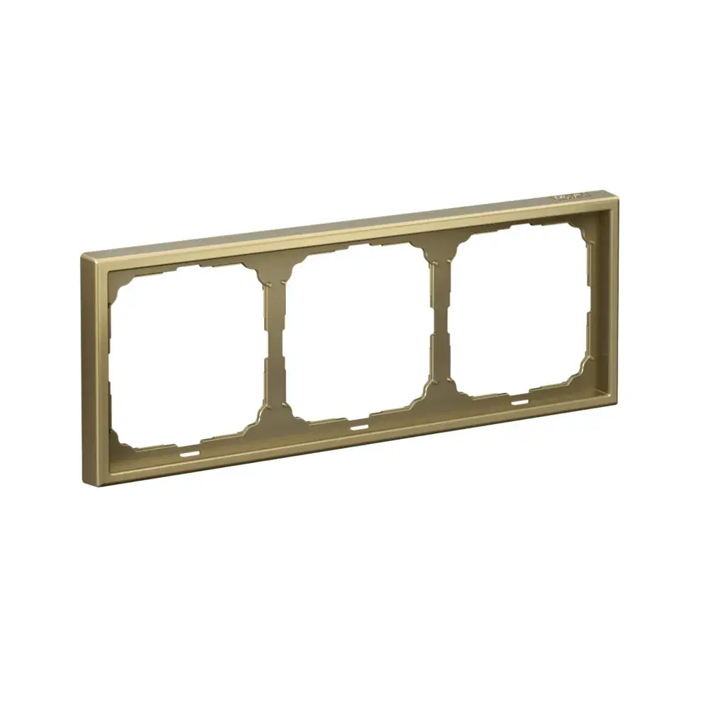 ARTGALLERY 3-постовая РАМКА, универсальная, ЗОЛОТО