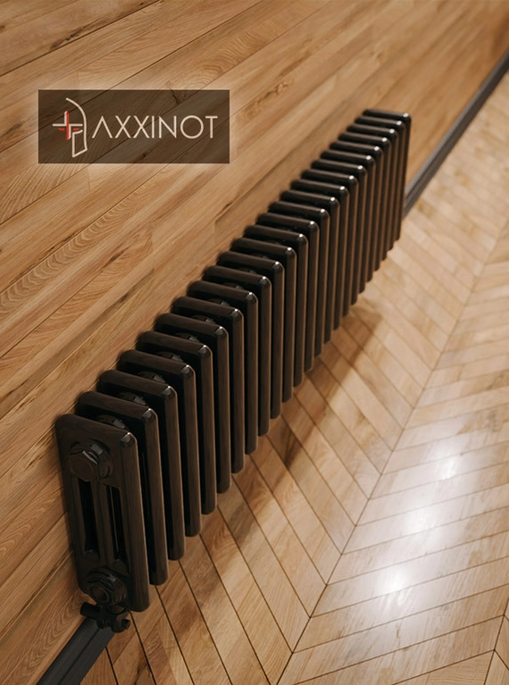 Axxinot Sentir 3020 - трехтрубный трубчатый радиатор высотой 200 мм, нижнее подключение