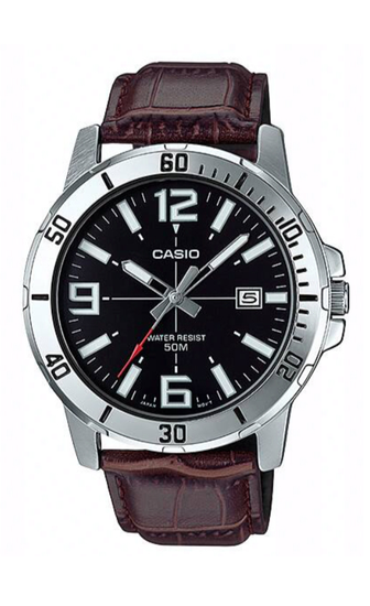 Casio Collection MTP-VD01L-1B Мужские японские наручные часы
