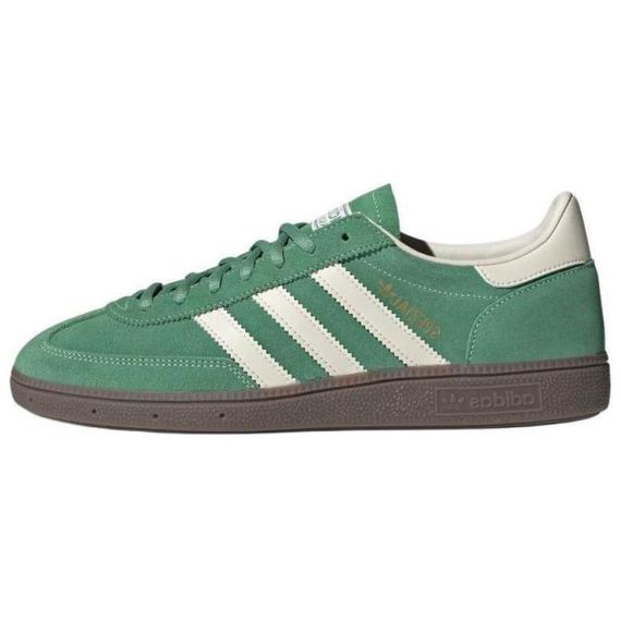Специальные кроссовки для ГАНДБОЛА adidas originals для скейтбординга Низки Зеленые Белые Юнисекс